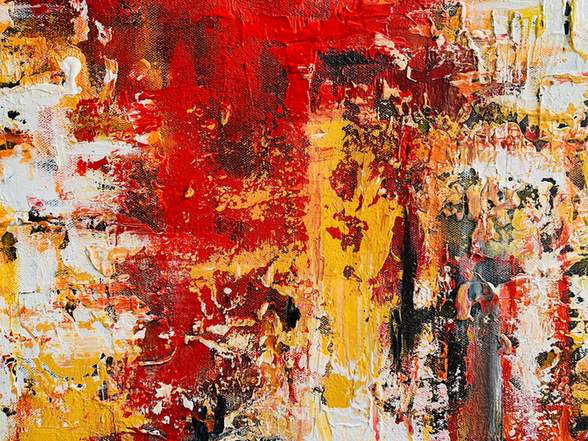 red knife wall art